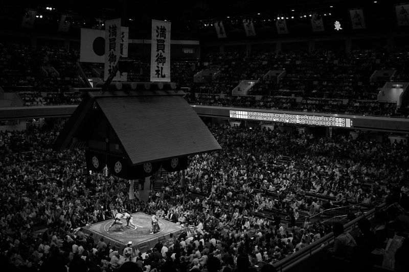 Ryogoku Kokugikan. Tokyo, Japan. By Kyle Ellis.